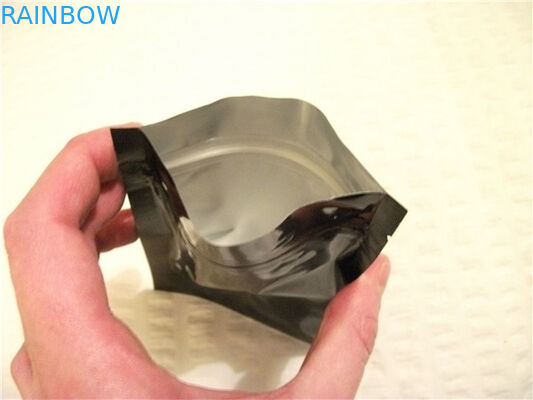 Parlak Baskısız 10 X 15 Düz Mylar Kilitli Kilitli Kapsüller İçin Kilitli Paketli Çanta