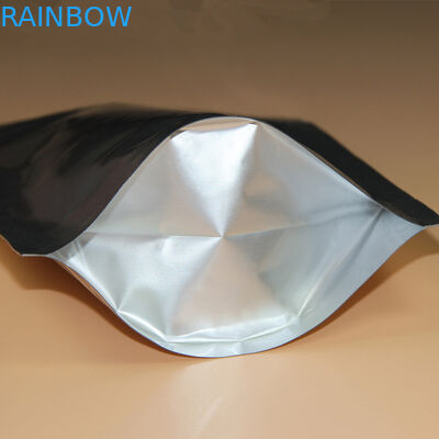 Özel Baskılı Mylar Kilitli Torbalar Kırmızı Mylar Çanta, Gıda Depolama Ambalajı İçin Stand Boyutlu