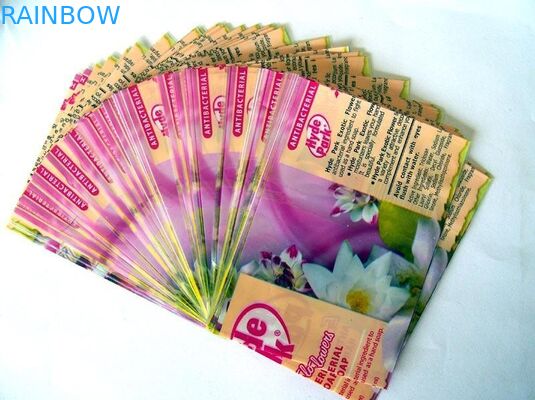 Şampuan Şişesi PVC / PET Shrink Wrap İçin Çevre Dostu Shrink Sleeve Etiketleri