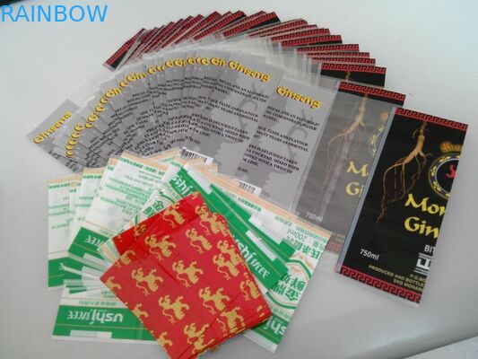 Hindistan Cevizi Su Şişesi Ambalajı İçin El Uygulaması Shrink Sleeve Etiket