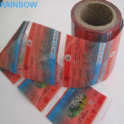 OEM Baskılı Logo ile Enerji İçeceği Şişeleri İçin Rulolarda PVC / PET Shrink Sleeve Etiketleri