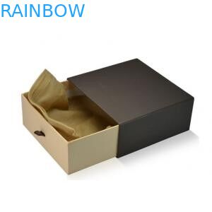 Kalp Shape Geri Dönüşümlü Hediye Kağıt Kutu Ambalaj, Kahverengi Krem Kağıt Kutu Özelleştirilmiş Boyut