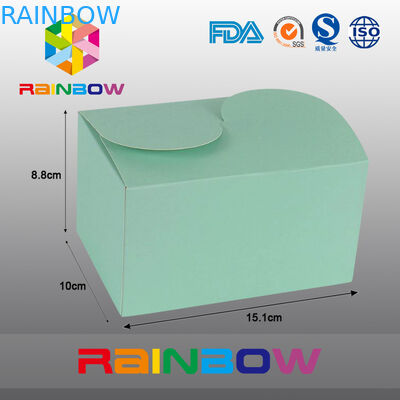 Hediye Paketleme, Özel Baskı ve Boyut için Yeşil Kraft Kağıt Kutusu