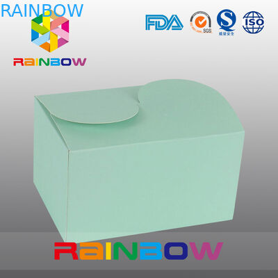 Hediye Paketleme, Özel Baskı ve Boyut için Yeşil Kraft Kağıt Kutusu