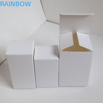 Beyaz Karton Mücevher Parfüm Şeker Kağıt Kutu Ambalajı Baskısız