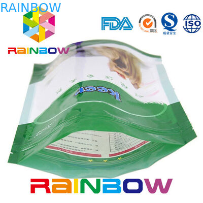 Folyo Stand Up Fermuarlı Pet Gıda Kılıfı, 500g Plastik Köpek Ambalaj Torbası Davranır