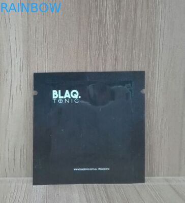 5cm X 5cm Küçük Kavrama Contası Torbaları Baharat Tozu Paketleme için Siyah Renk