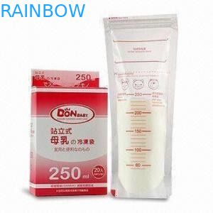 Özel Yapılmış Plastik Torbalar Paketleme, Anne Sütü Saklama Çantası