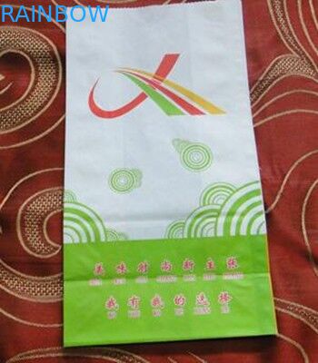 Kızartma Tavuk Ambalaj Torbaları İçinde Kraft Kağıt Kaplı Folyo Özel Tasarım