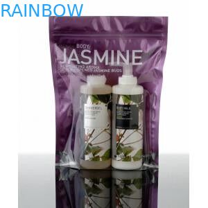 Şeffaf Ön Ekran Fermuarlı Plastik Kozmetik Ambalaj Çantası