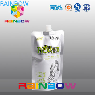 Özel Baskı Beyaz Şampuan / Sıvı / İçme Gıda İçin Bacalı Kılıfı Stand Up