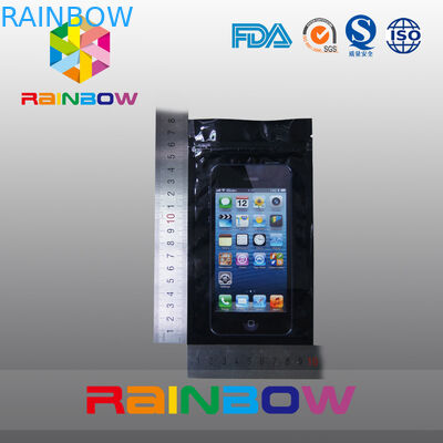 Bir Asma Delik ile Font Temizle Pencere Anti Statik Çanta Telefon Ambalaj