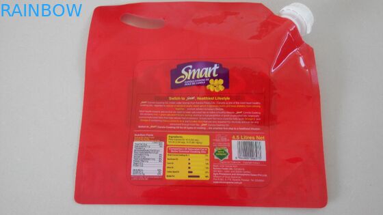 Baskılı Logo 4.5L Pişirme Yağı / Huile De Canola İçin Saplı