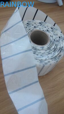 Şeffaf / Şeffaf Yuvarlak Şekil PET Dokunsal Tehlike Uyarı Etiketleri Bliman İçin