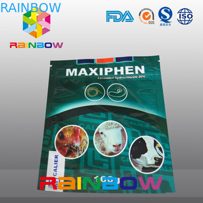 Alüminyum folyo pet gıda çantası süt ineği ayağa kalkıyor gıda ambalajı