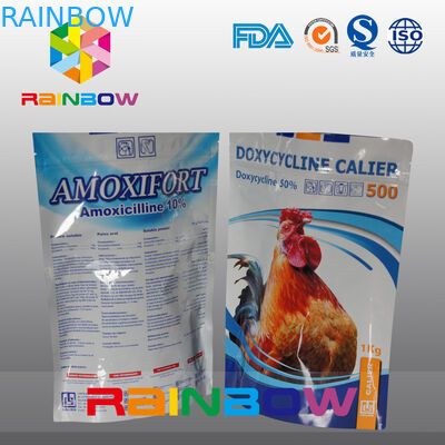 Ticaret Güvencesi Özelleştirilmiş Stand Up Pet Türkiye Gıda Ambalaj Torbası / Fermuarlı Kılıfı