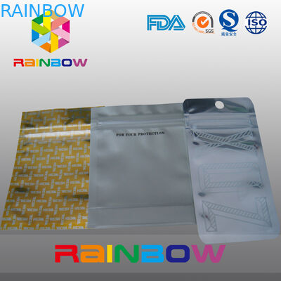 Çay için Fermuarlı Çanta Stand Up, Plastik Torbalar, Alt Gövde Torbaları ve Sapı Paketleme