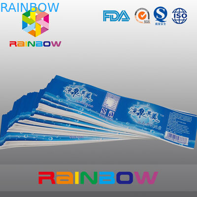 FDA Sertifikalı Shrink Wrap Kolları Pilli, Şişeli Etiketleri Küçült