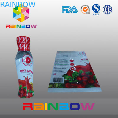 Basılı Yüksek Büzülme PVC / PET Sıcak Daralan Etiketleri / Daralan Etiket Etiketleri