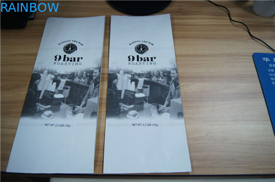 Alt Gövde Mat Mylar Snack Çanta Ambalaj Alüminyum Folyo Valfli Kahve Torbaları