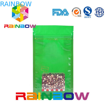 Hindistan Cevizi Cipsleri İçin Gıda Sınıfı Stand Up Fermuarlı Çanta / Pet Yiyecek / Snack / Bisküvi