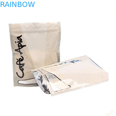 Zarif kavisli lipton çay paketleme poşetleri stand up çantası özelleştirilmiş