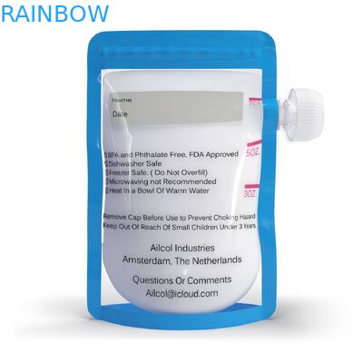 Lamine Malzeme Yan Bacalı / Emzikli Kese Ambalajı / Meyve Suyu İçin Stand Up Kılıfı