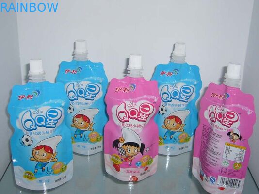 Yeşil Mavi Esnek Çanta İçin Sıvı / Plastik Torba, Basılı Logo İçin Sıvı