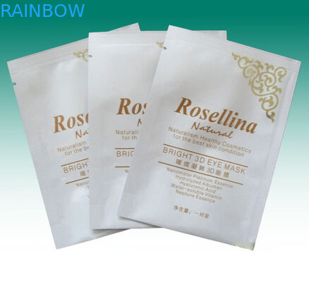 Maske yüz alüminyum folyo kese ambalaj ile gözyaşı çentik