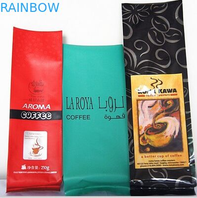 Matt Alüminyum Folyo Yan Köşebent Folyo Kılıfı Ambalaj Dörtlü Mühürlü Paketleme Çantası