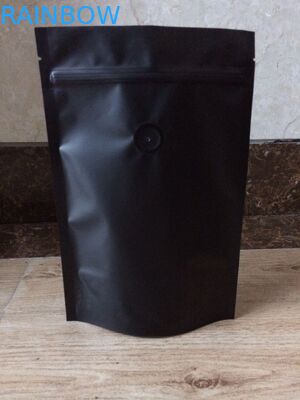 Matt Alüminyum Folyo Plastik Stand Up Torbalar Nem Geçirmez Çevre Dostu