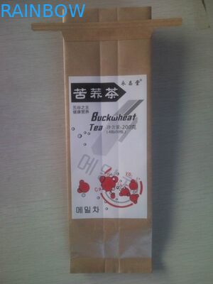 Kalay Kravatlı Yan Köşe Alüminyum Folyo Laminasyon Kraft Kağıt Torba