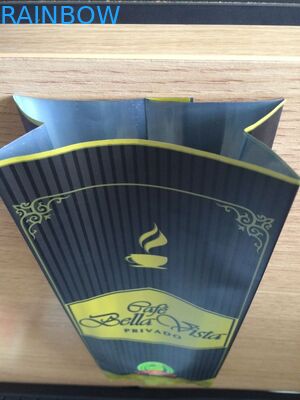 Gıda Depolama için Lamine Yan Gusset Folyo Kılıfı Ambalaj Matt Mylar Çanta