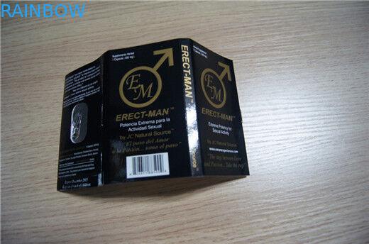 Cinsiyet Geliştirme Hapı Paketleme Ekran Kutusu ve Blister Kartı