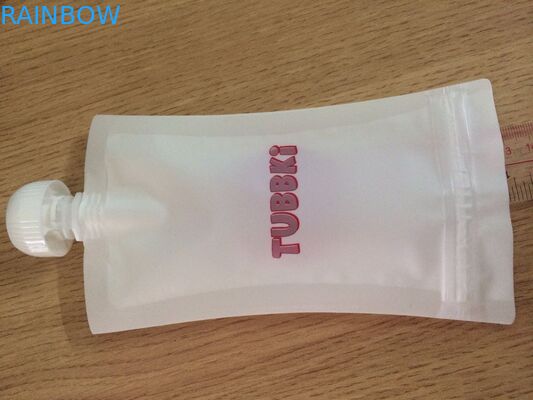 Alt Çift Fermuarlı Sızdırmaz Kullanımlık Bebek Maması Torbaları