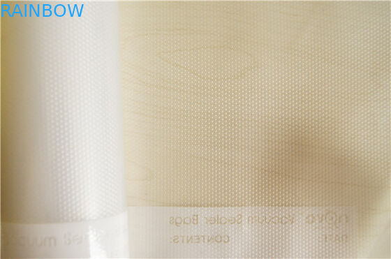 Plastik Naylon PE Malzeme ve Kabartma Yüzey İşleme ticari sınıf gıda tasarrufu vakum mühürleyen ambalaj çanta rulo