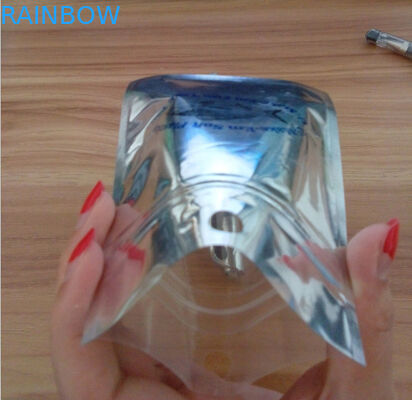 Clear Side ile Balıkçılık Solucan için Özelleştirilmiş Yumuşak Plastik Yem Folyo Kılıfı Ambalaj