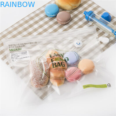 OEM Nylon Gıda Vakumluk Mühürlü Torbalar / Gıda Ambalajı İçin Vakumm Torbalar