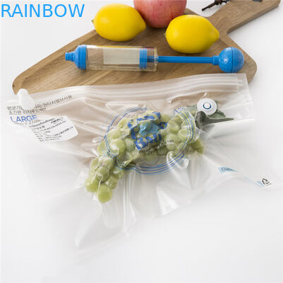 OEM Nylon Gıda Vakumluk Mühürlü Torbalar / Gıda Ambalajı İçin Vakumm Torbalar