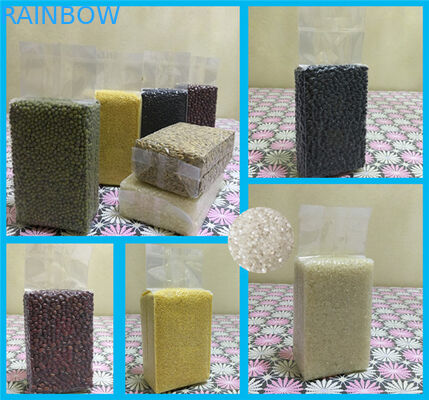 Şarap, meyve, sebze, fındık, atıştırmalıklar için PET / PE vakum paket çantası