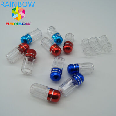 Rhino Seks Kapsülü Plastik Hap Şişeleri / Empry Kapsül Kapsülü