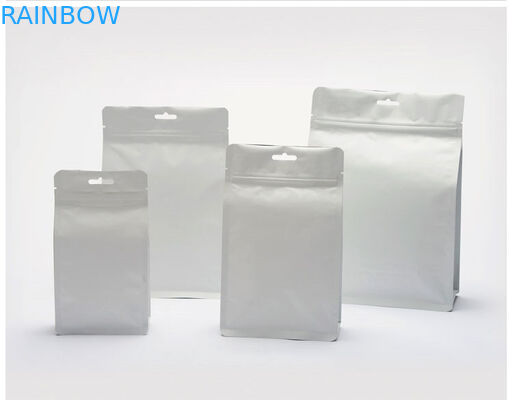 Mylar Fermuar Kraft Kağıt Aperatif Çanta Ambalaj Kahve Çekirdeği Için Temizle Pencere Ile / Çerez