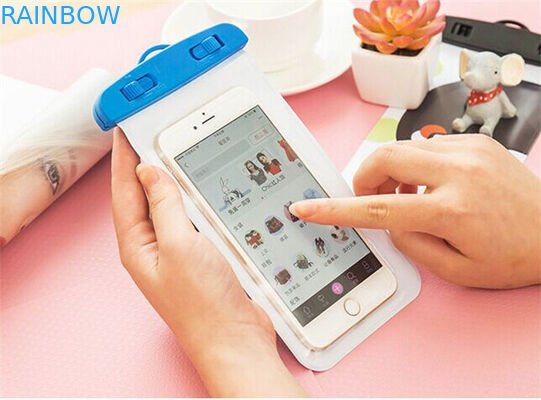 5.5 inç evrensel pvc su geçirmez telefon çanta iphone 6s 6 artı