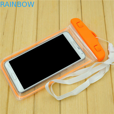 Evrensel 5.5 Inç Pvc Su Geçirmez Telefon Çanta Iphone 6 s 6 Artı, Pembe / Oragne / Mavi