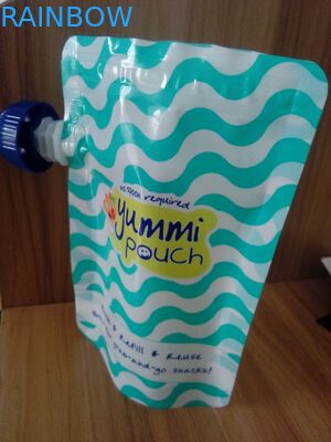 Kullanımlık Su Geçirmez Emzik Kese Ambalaj Stand Up Ziplock Emzikli Bebek Maması Kılıfı