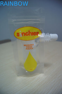 Kullanımlık Su Geçirmez Emzik Kese Ambalaj Stand Up Ziplock Emzikli Bebek Maması Kılıfı