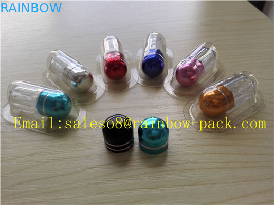 Seksengen Şekil 10ml Plastik Hap Şişeleri Tek Kapsül İçin Boş Kapsül Şişe