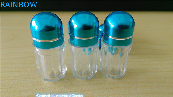 Tek kapsül için tekrar kullanılabilir küçük plastik hap şişeleri