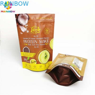 Dijital Baskı Folyo Kılıfı Kratom Tozu Ambalaj Ayağa kalk fermuarlı mylar çantalar