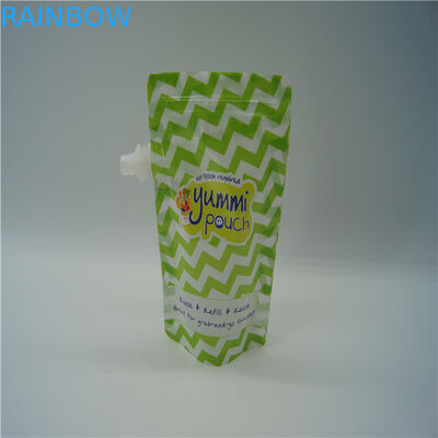 5oz Kullanımlık Bebek Maması Plastik Torbalar FDA Onaylı Ambalaj